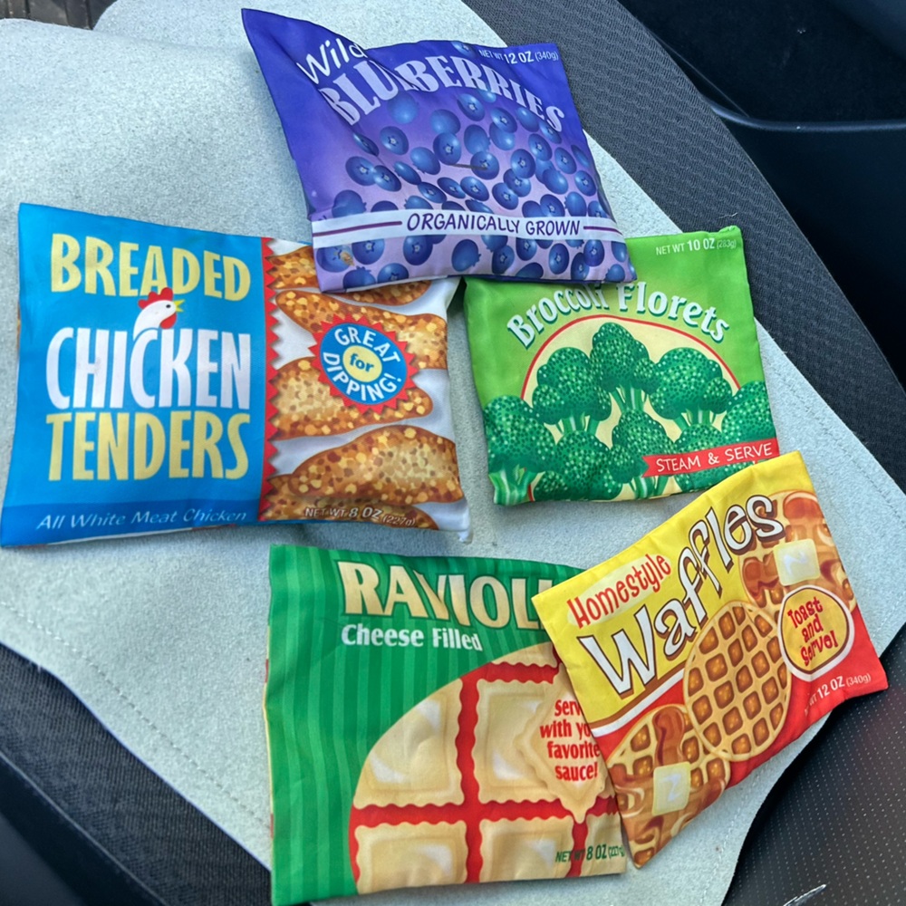 Melissa & Doug Frozen Food Bags (Pretend play)